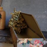 Ancient cherry blossom fabric box 1940