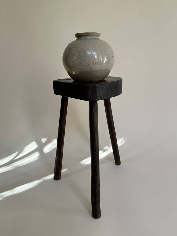 Tabouret tripode, fin XIXe