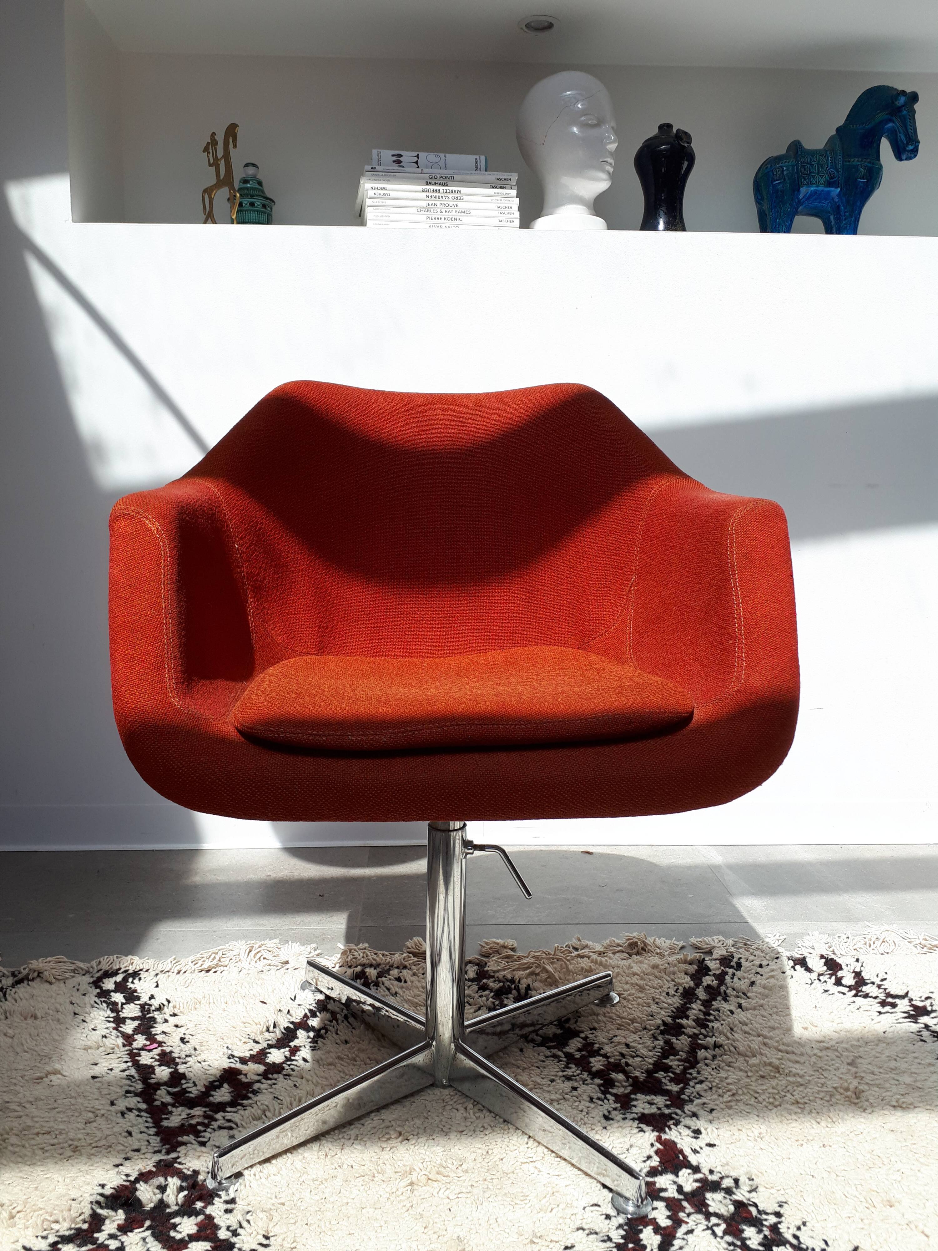 Robin day armchair for hille 70 years