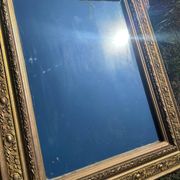 Antique gilded mirror