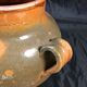 Old daubière Foucard Jourdan Vallauris glazed terracotta Provencal pottery