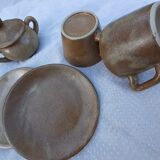 Cup set and its sandstone sugar