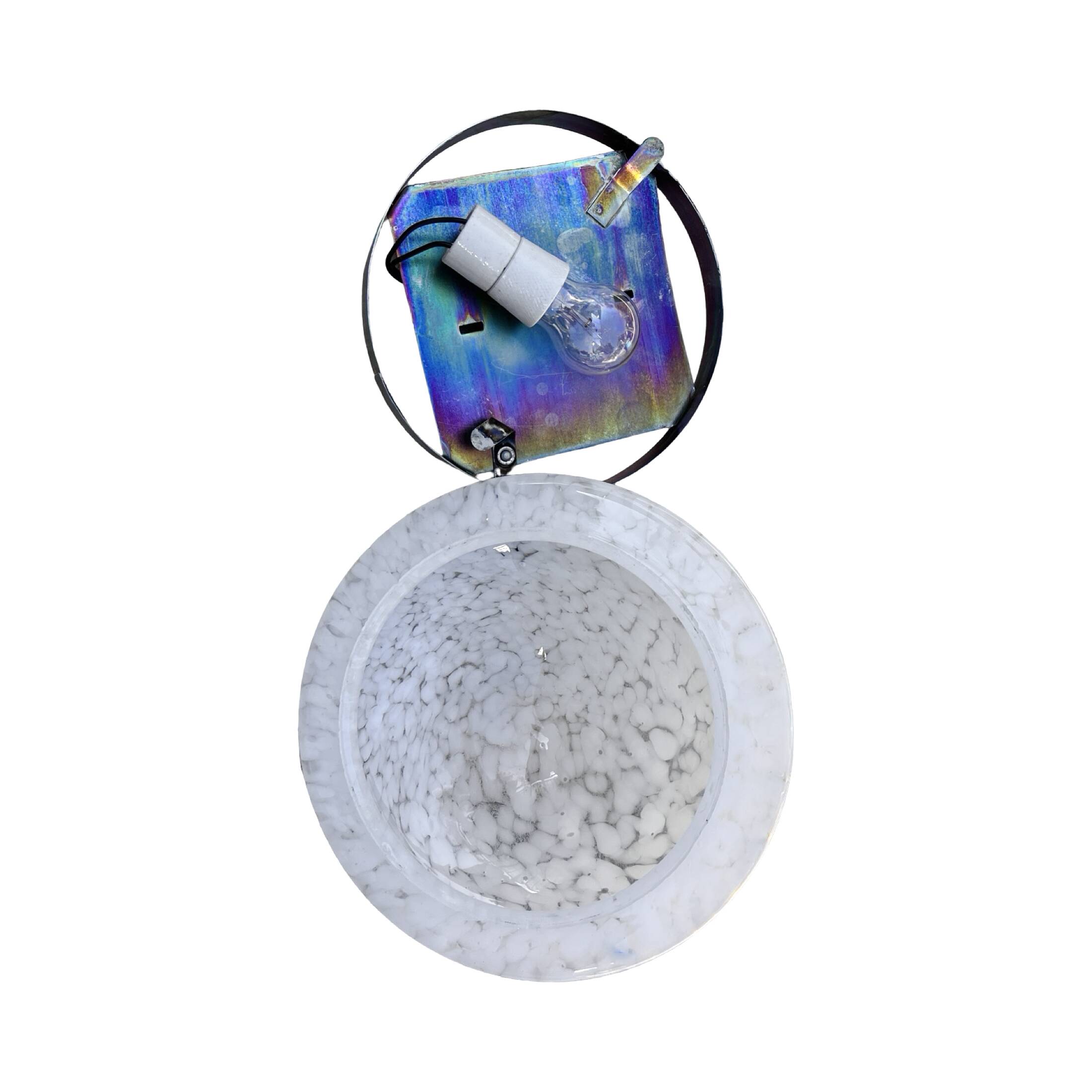 Plafonnier – verre d’art, Limbourg, Allemagne, années 1970.