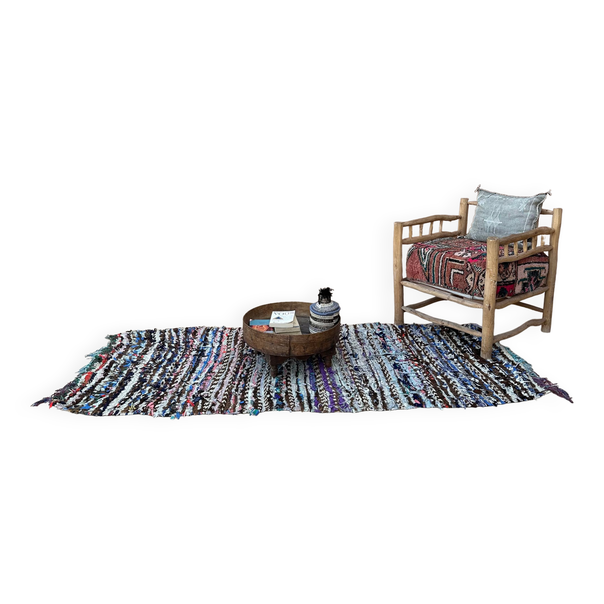 Moroccan carpet 100 x 241 cm