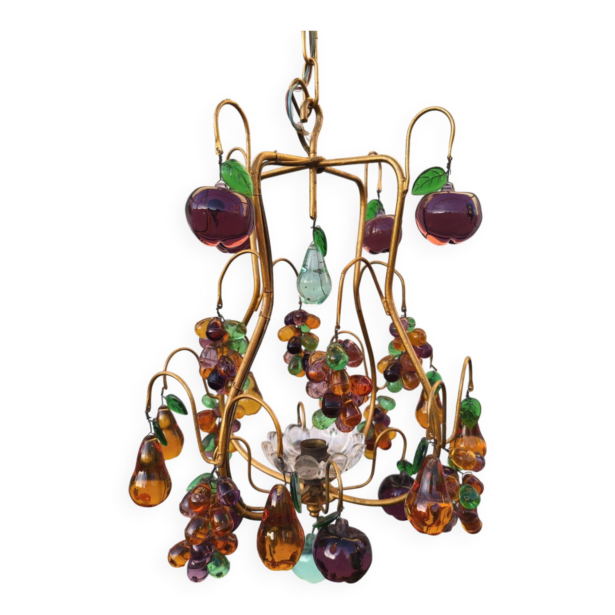 Murano glass chandelier