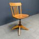 Beechwood Sedus desk chair from the 1950s.