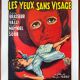 Original cinema poster "Eyes Without Face" Georges Franju 1960