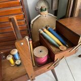 Travailleuse pied compas vintage