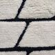 Handmade pure wool rug, traditional size 100 x 200 cm.
