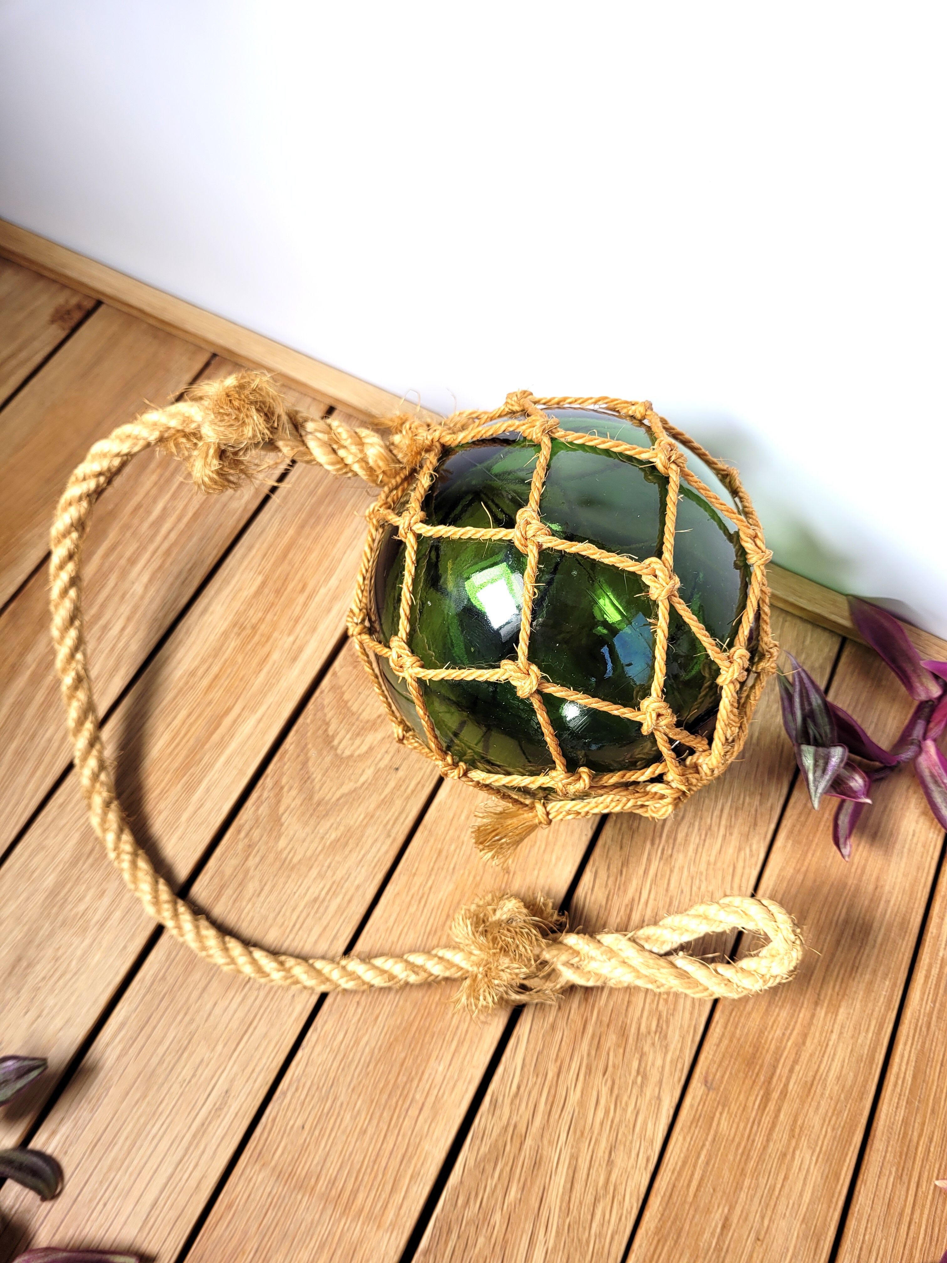 Old marine fishing float