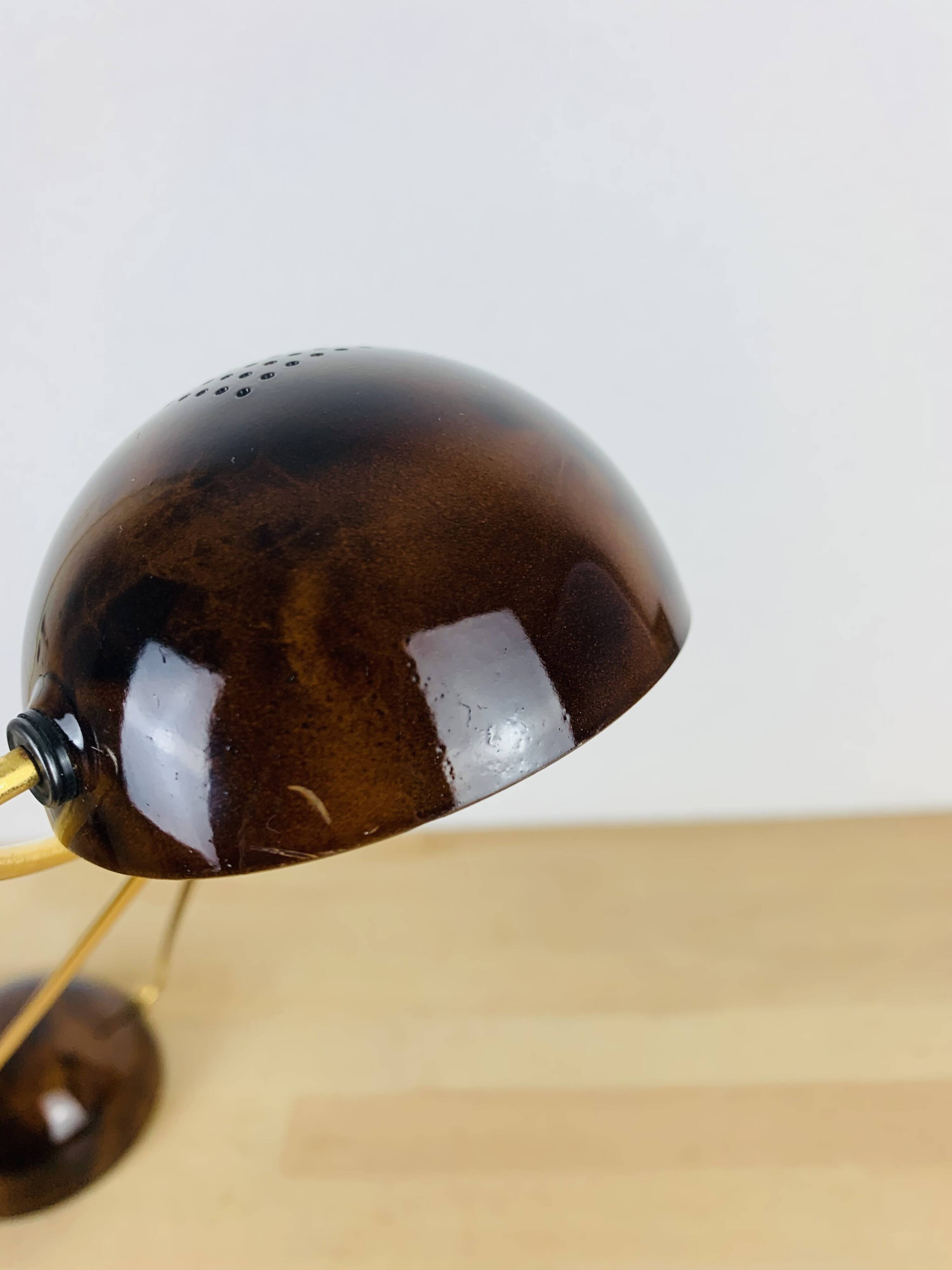 Meridiana lamp by Paolo Piva for Stefano Cevoli, tortoiseshell