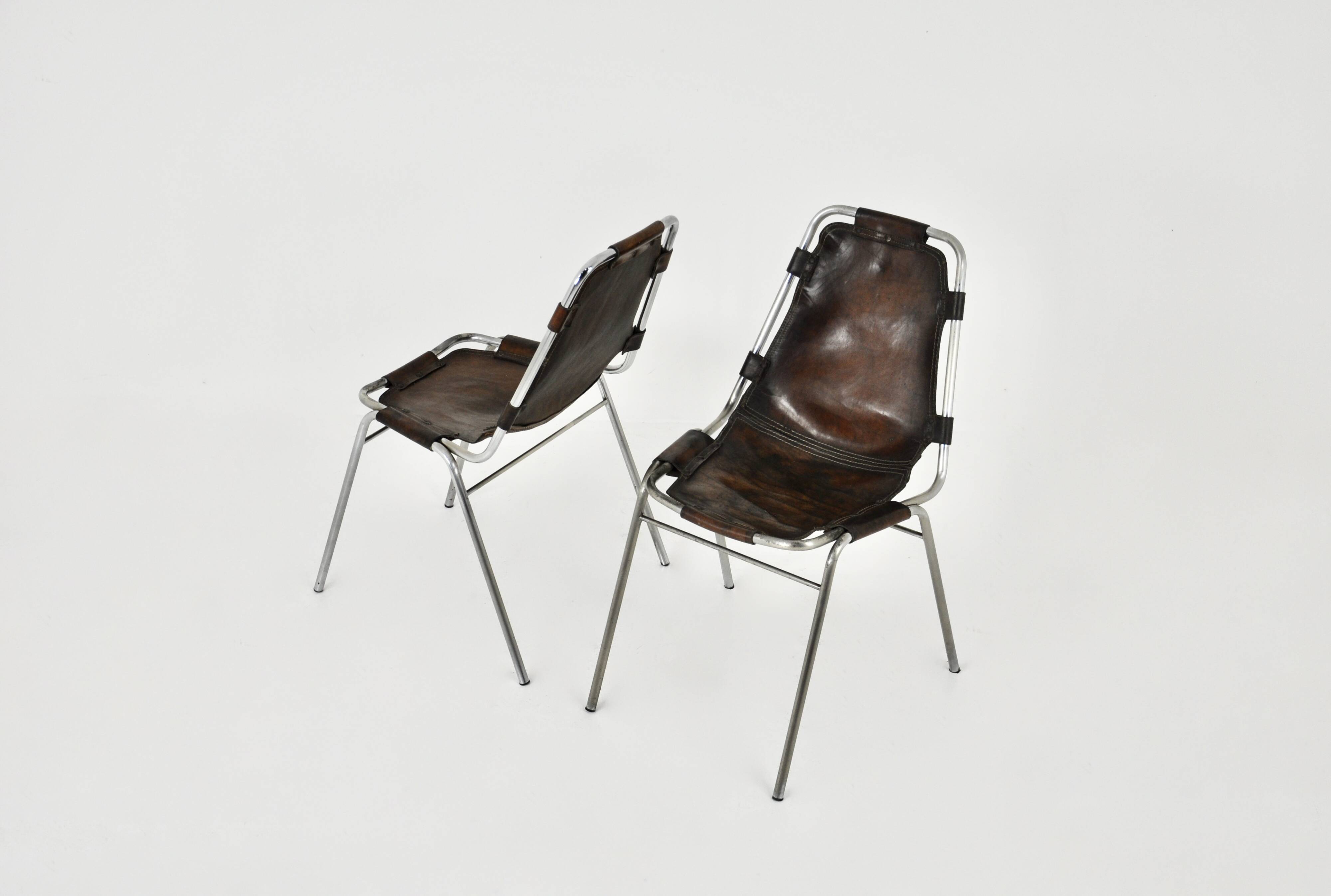 Les Arcs chairs by Dalvera, 1960s, set of 2