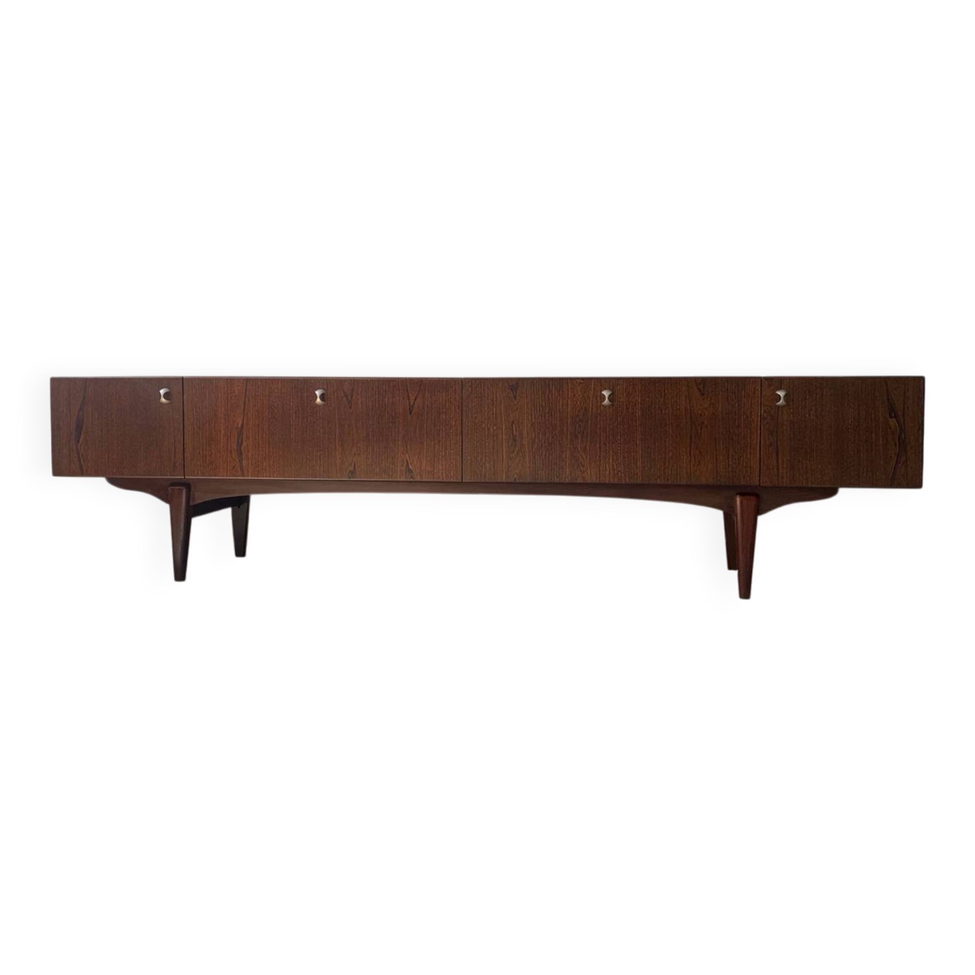 Vintage Scandinavian low sideboard