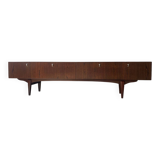 Vintage Scandinavian low sideboard