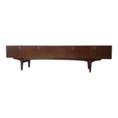 Vintage Scandinavian low sideboard