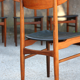 Set of 4 chairs dyrlund - 1950s