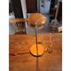 Vintage orange metal lamp