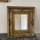 Gilded resin mirror Louis XV H47 X L42 style