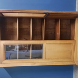 Louis Philippe style cherry wood bookcase