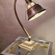 Art deco desk lamp brass and bronze copper