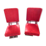Two swivel cinema armchairs