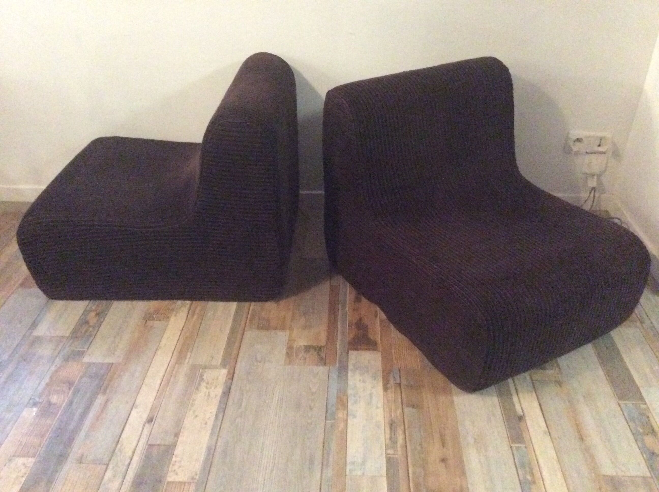 Pair of Christian Adam heaters for Prisunic 60-70