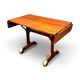 Old Thonet bistro table with drop-leaves.