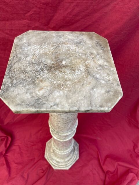 19th century marble harness column