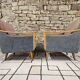 Paire de fauteuils 1960