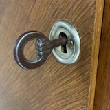 Vintage wardrobe with compass feet