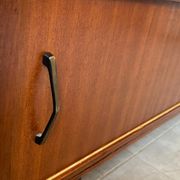 Vintage wooden sideboard from the 50s (shallow)