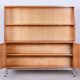 Restored Bauhaus Bookcase, Robert Slezák, Walnut and Chrome Plated Steel, 1930s
