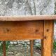 Old farmhouse table