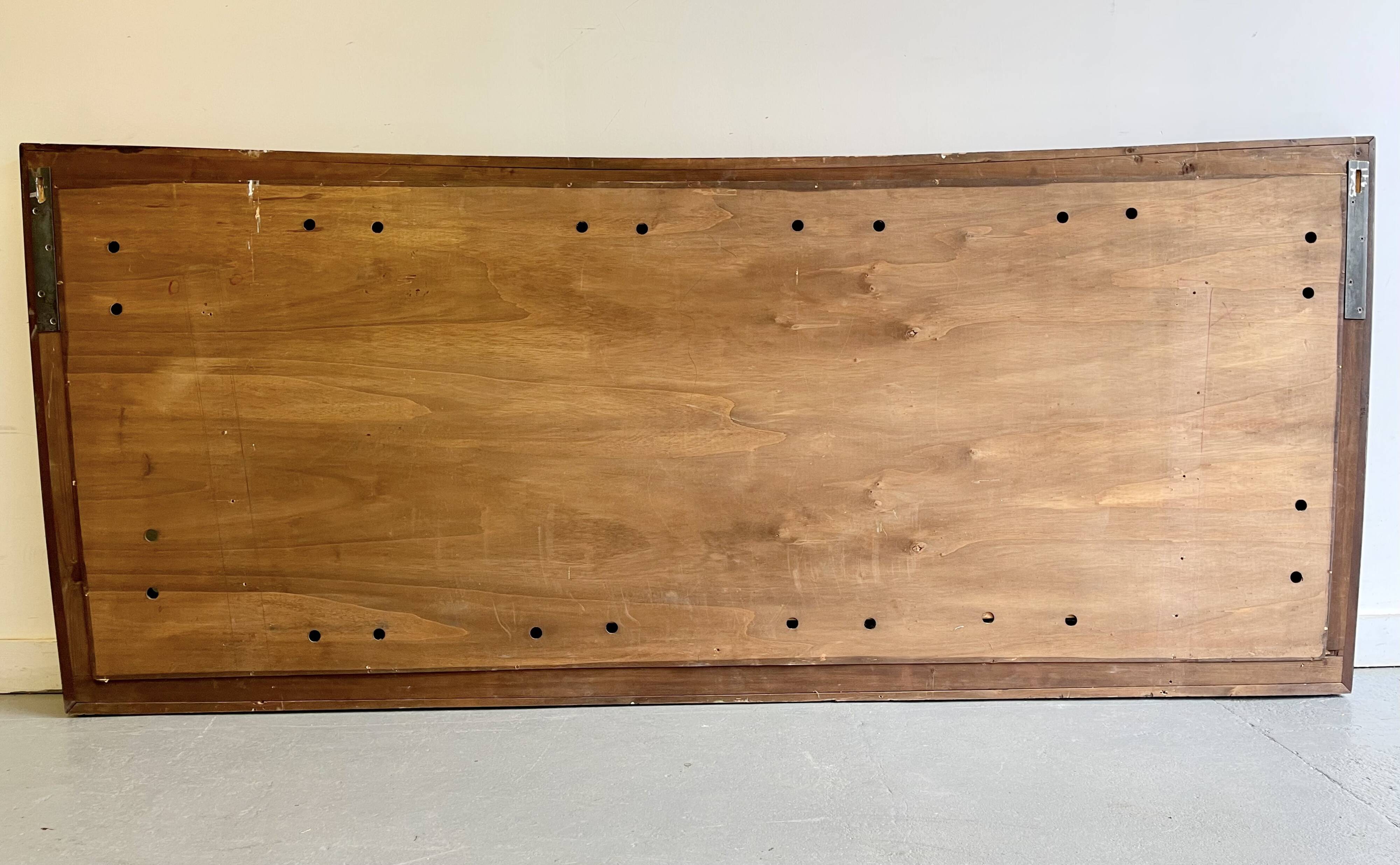 Large vintage wall mirror