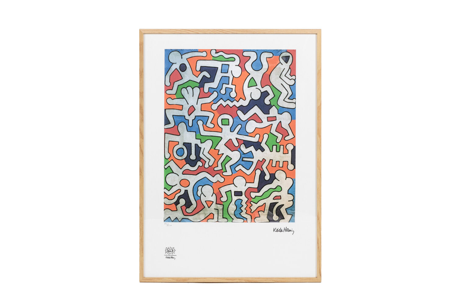 Keith Haring, screen printing, 1990s