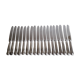 Ercuis set of 18 knives silver metal and stainless steel violin model