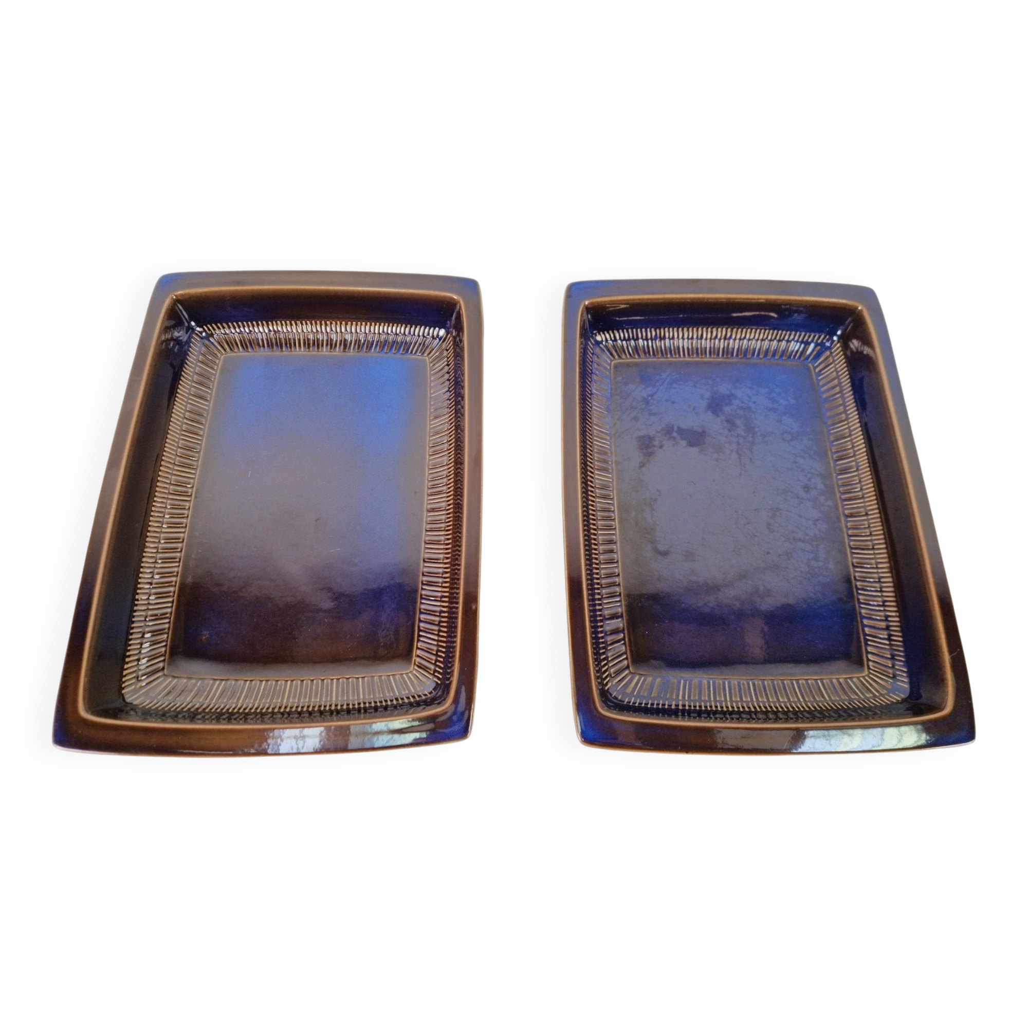 Vintage Swedish Oven Dish by Berit Ternell for Gefle, 1960, Set of 2