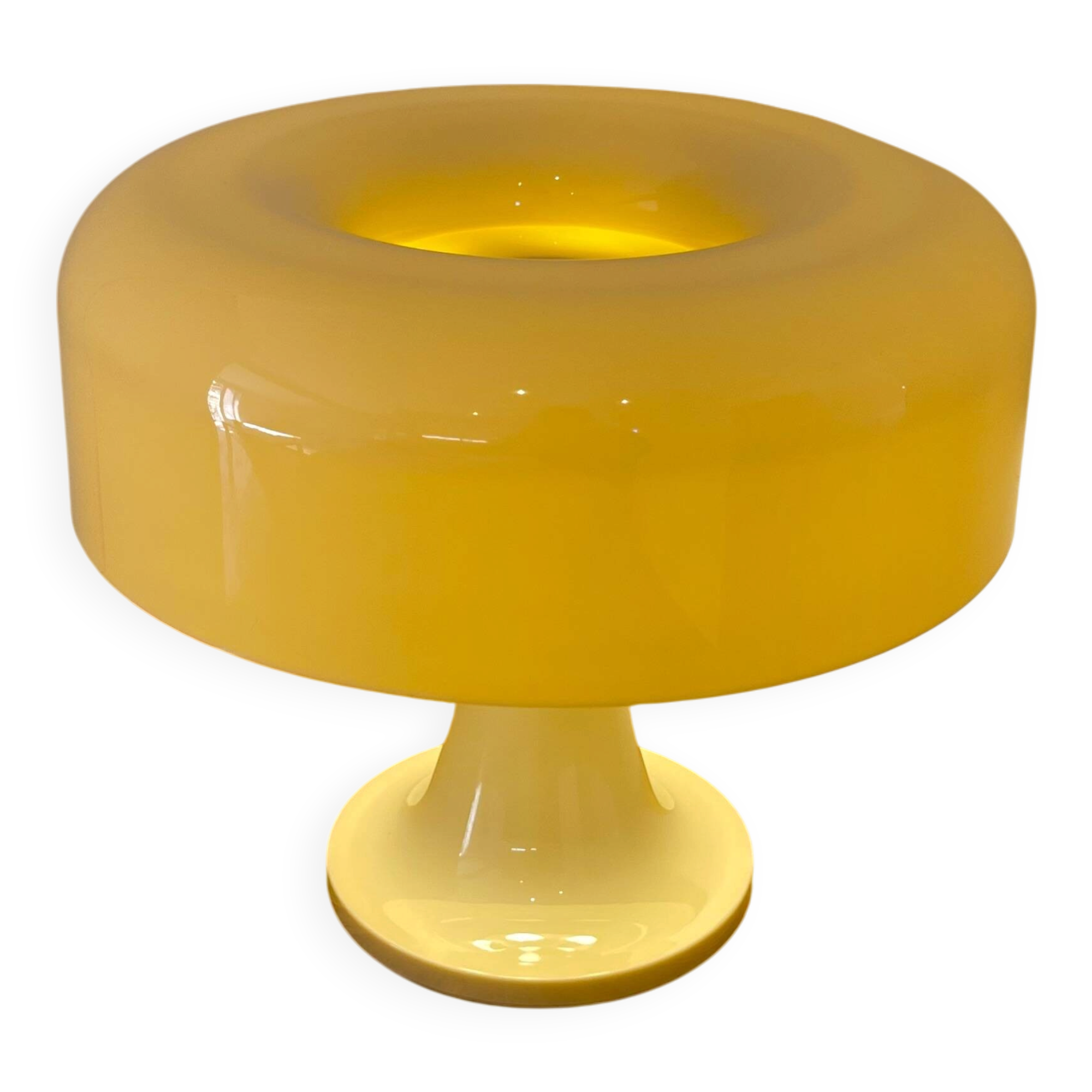 Vintage 70s Lamp - Beige - One size