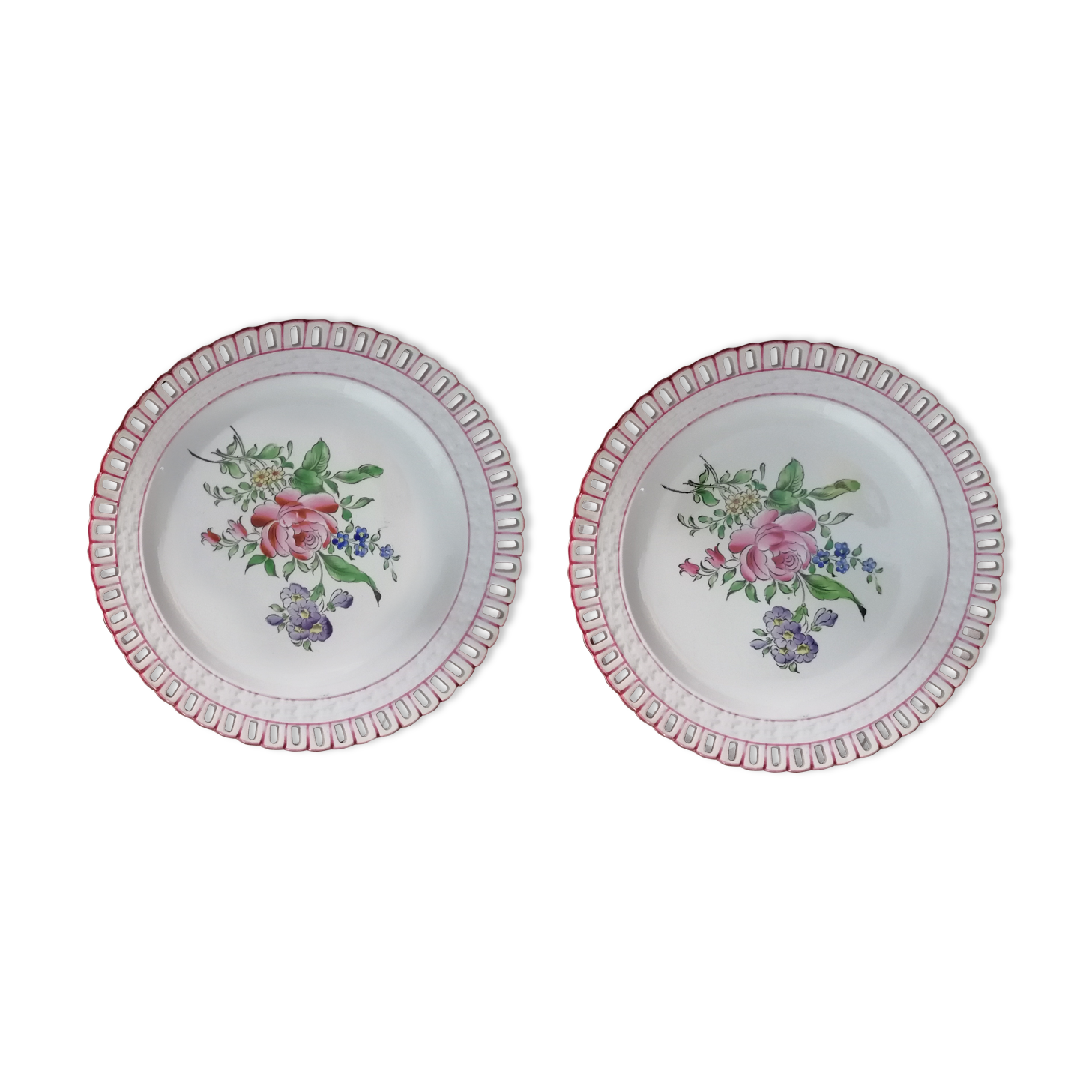Old Lunéville plate