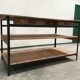 Counter to shelves of business