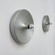 Mid-century design disc lamp, 1970s attributed to Charlotte Perriand for Les Arcs, set of 2