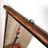 Small bamboo mirror 49 X 40 cm