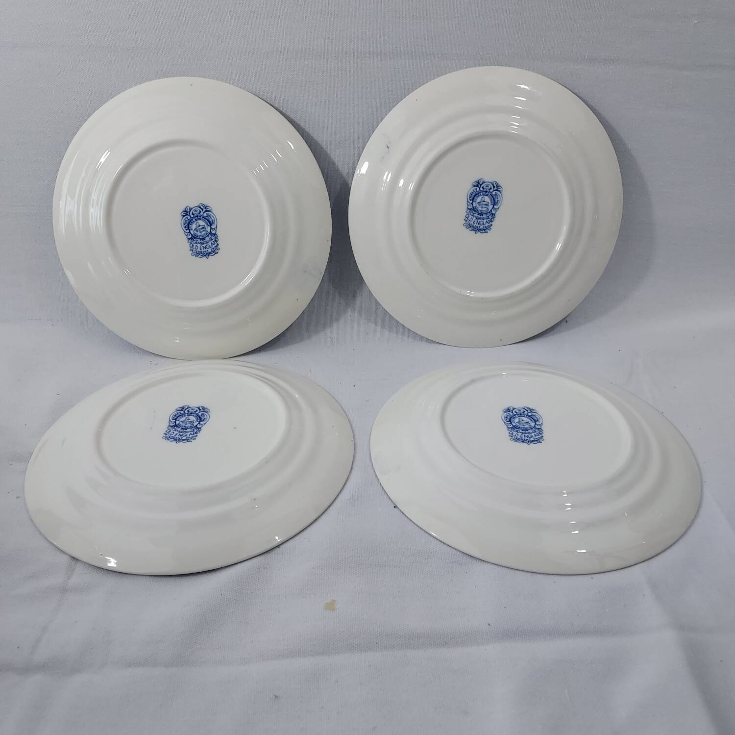 Set of 4 dessert plates Royal Sphinx Maastricht – Model "Cambrid"