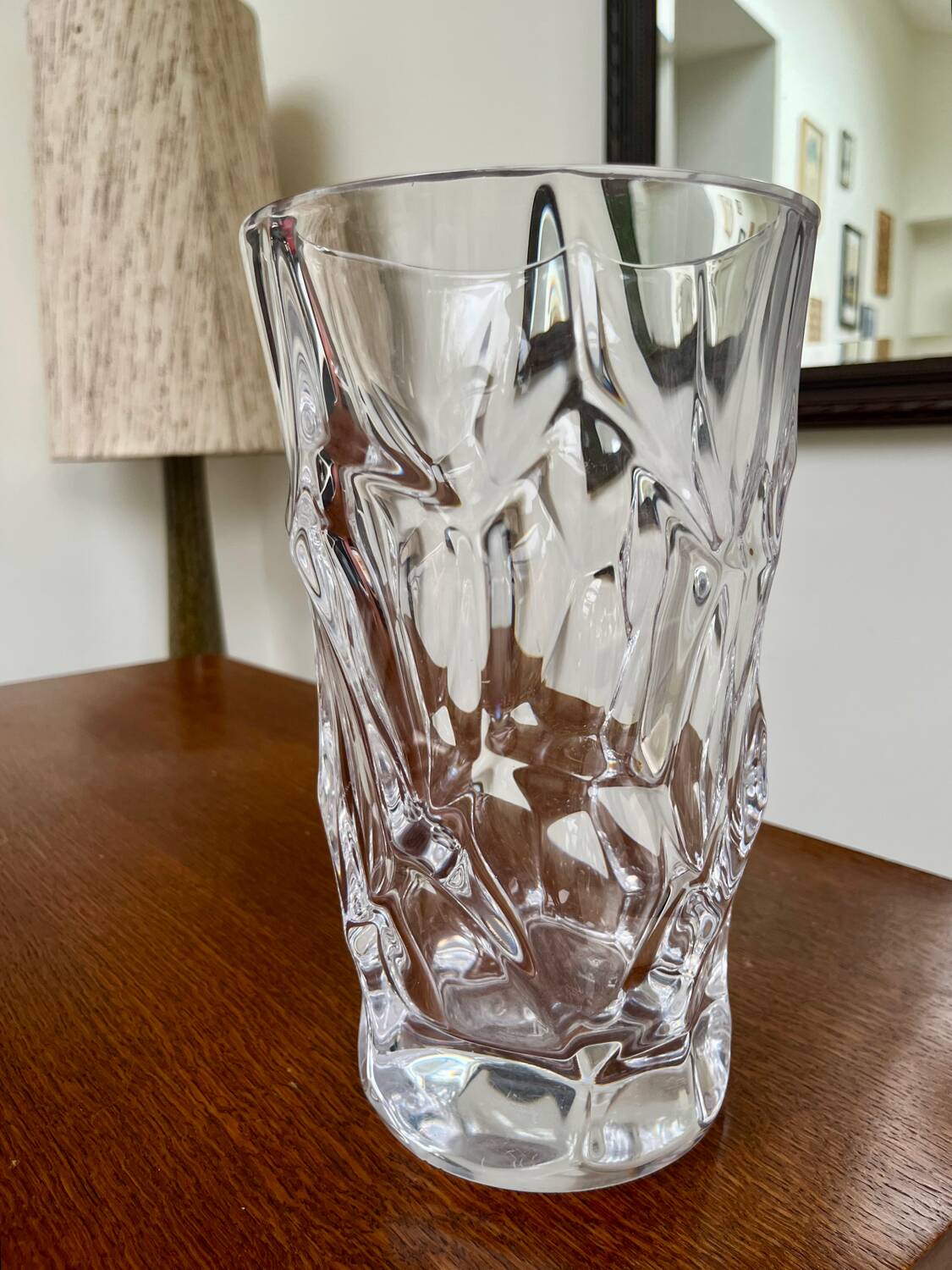 Sèvres crystal vase, France