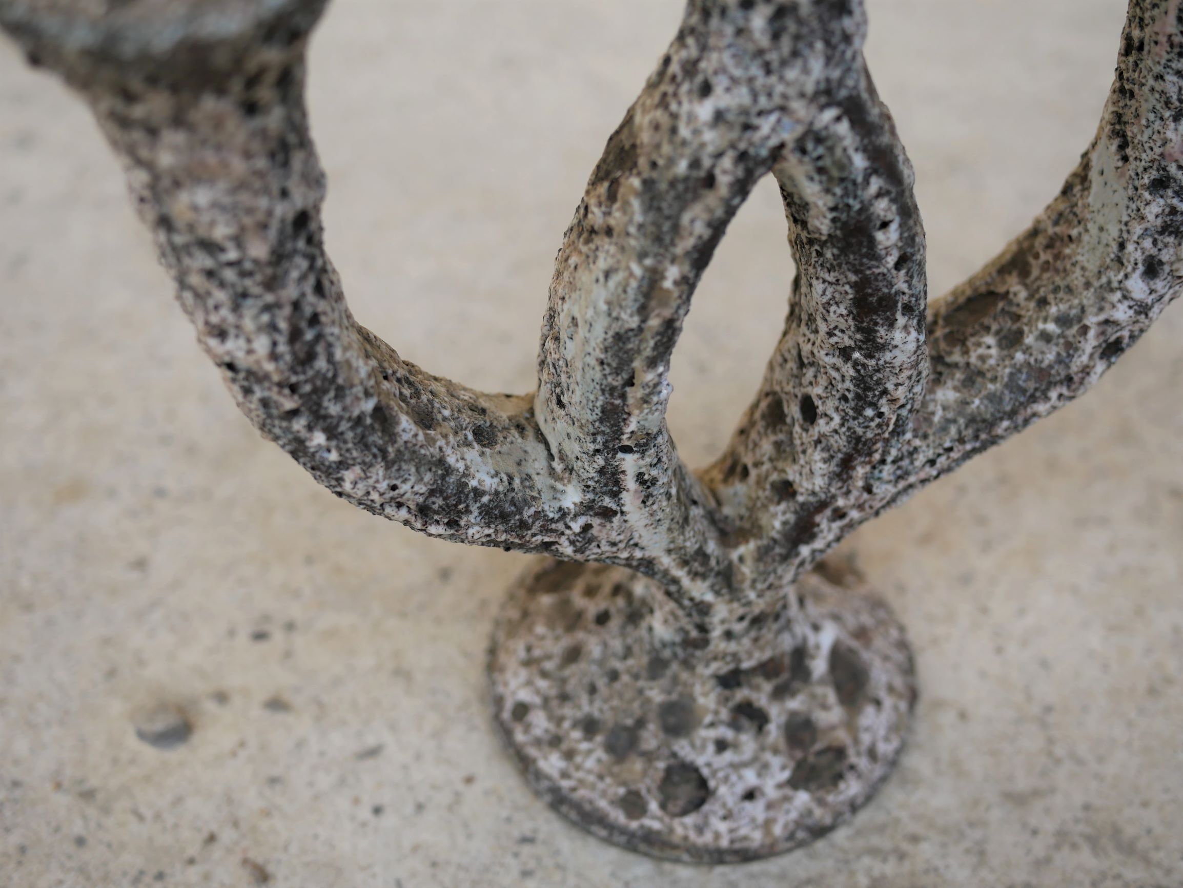 Vintage ceramic candlestick