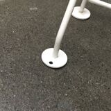 Mid-century modern minimalist metal coat rack from the 1960s.