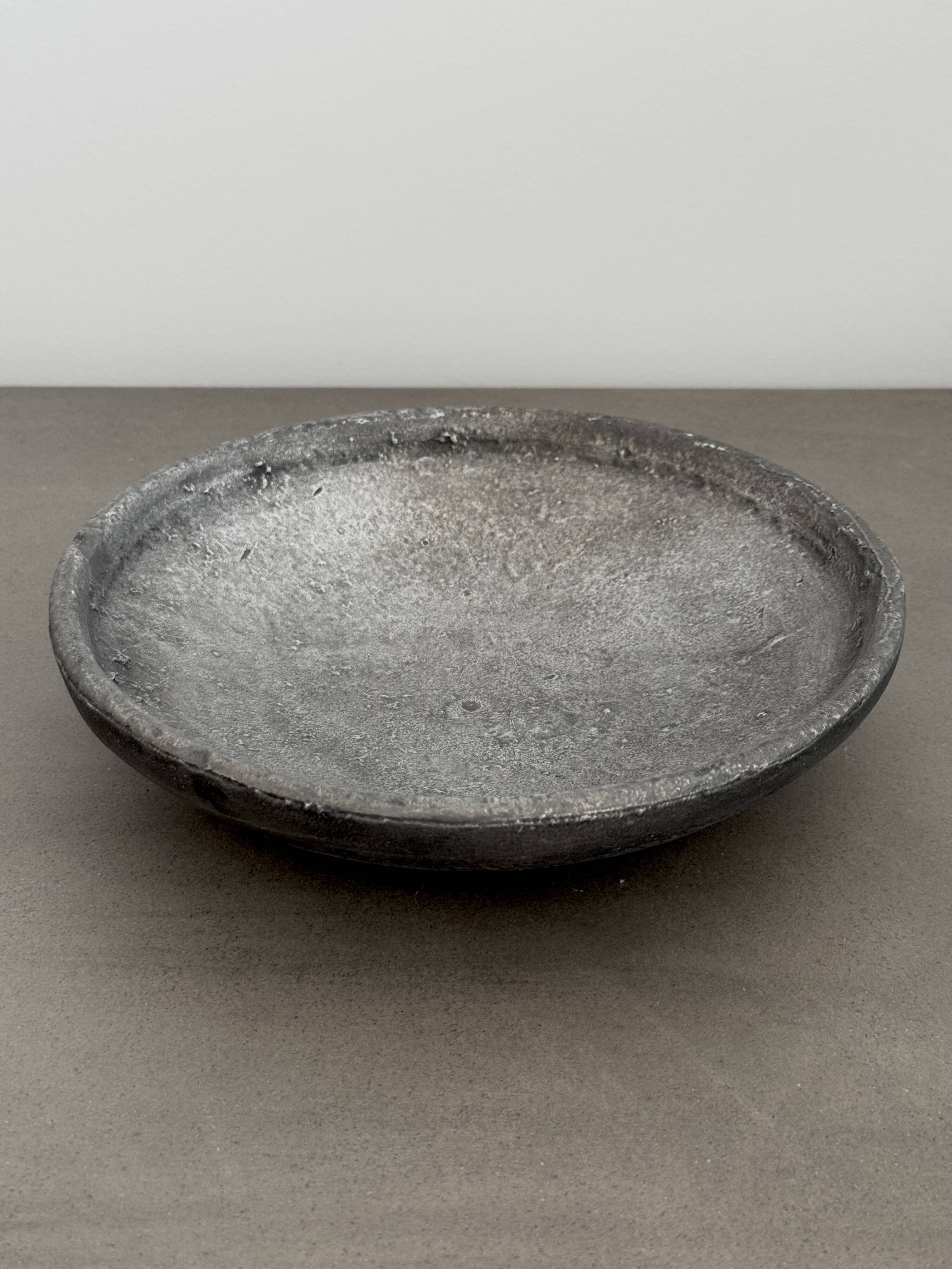 Pocket Video / Metal Ashtray with Brutalist Design Signed Cycladic Art Muse