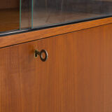 Furniture with showcase and lid