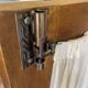 Beautiful antique solid wood wardrobe, country chic / Provençal, carved.
