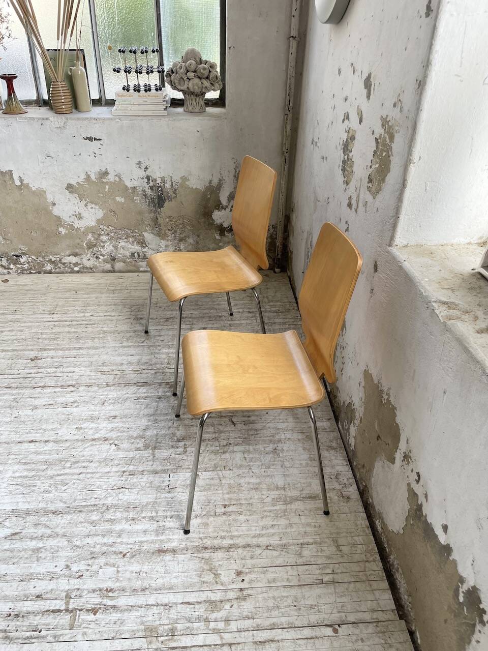 Pair of vintage Ikea Gilbert chairs 1999 | Selency